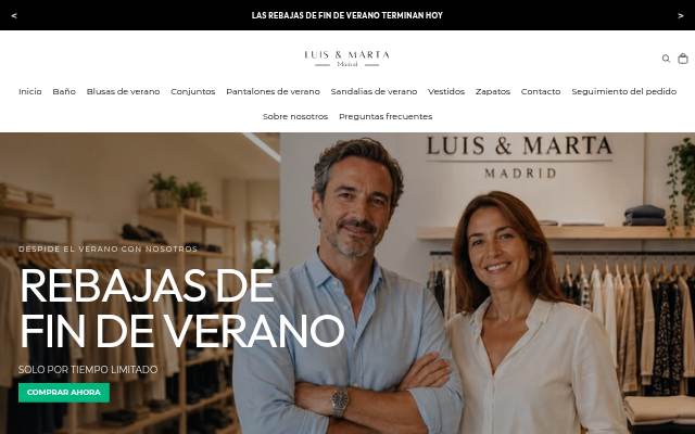 Luis &amp; Marta Madrid storefront