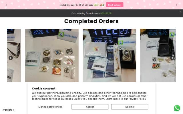 Montra da Luke &amp; Co. Jewelry