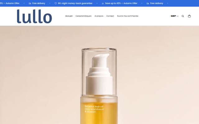 Lullo storefront