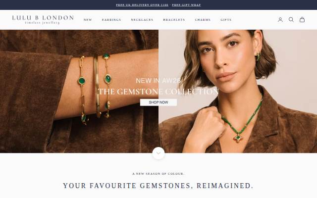 Startseite von Lulu B London - Timeless Jewellery