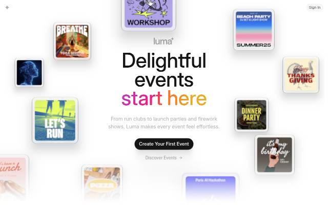 Luma storefront