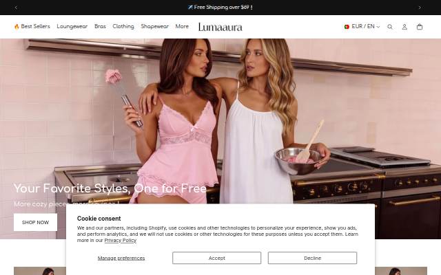 lumaaura storefront