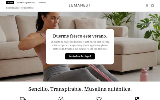 Lumanest storefront
