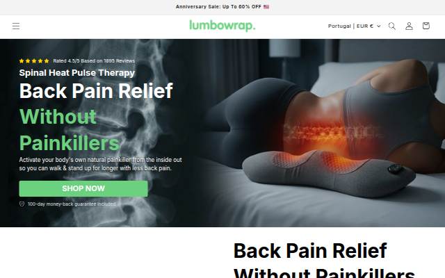 Lumbohealth storefront
