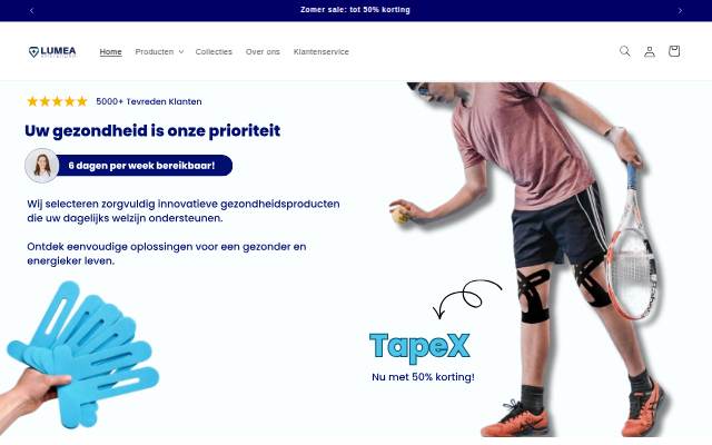 LUMEA storefront