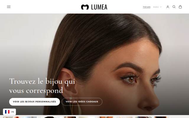 Lumea Jewels storefront