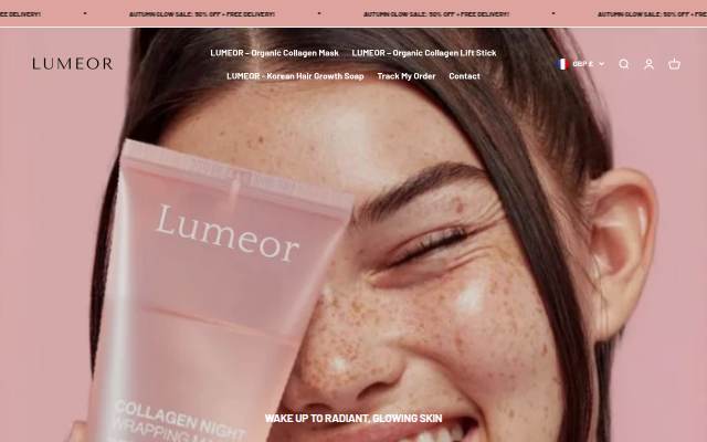 LUMEOR BEAUTY storefront