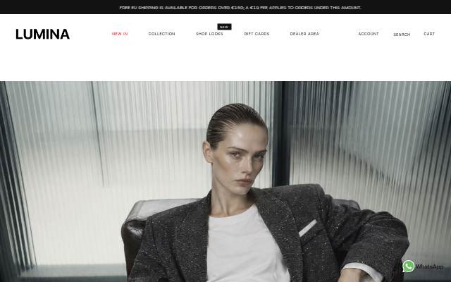 Startseite von LUMINA Fashion