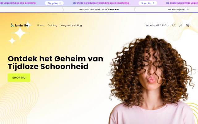 Lumin Life NL storefront