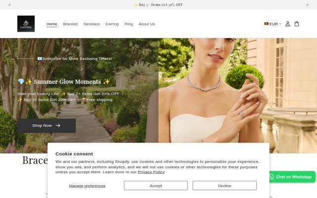 Lumivibe storefront