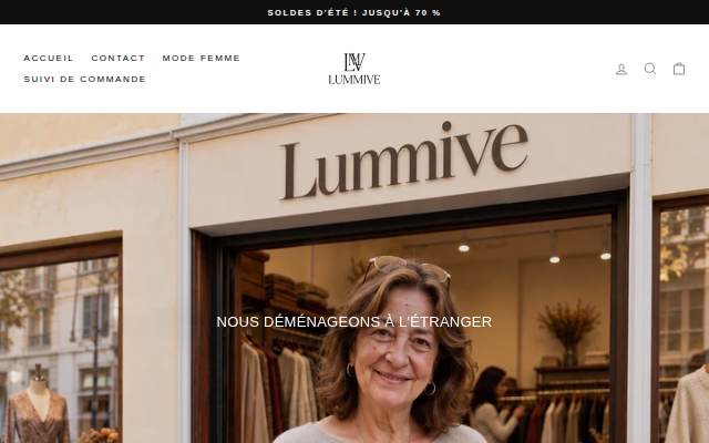 Lummive storefront