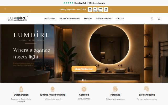 Lumoire storefront