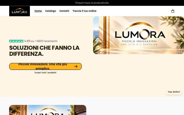 Vitrine de Lumora
