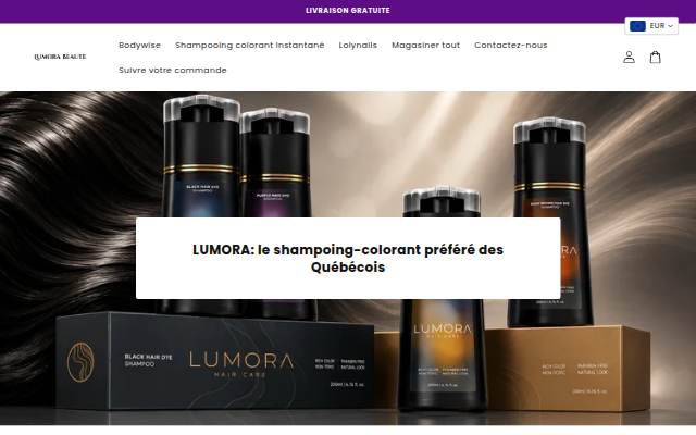 Lumorabeaute storefront