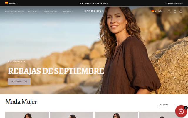 Luna Boutique storefront