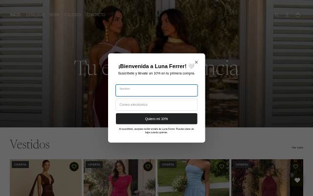 Luna Ferrer storefront