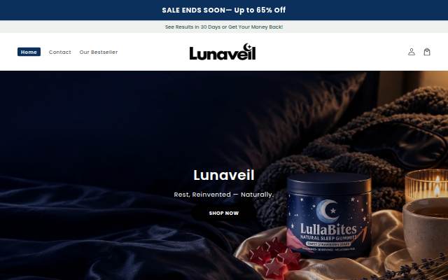 Lunaveil storefront