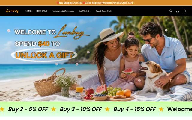 Lunbuy storefront