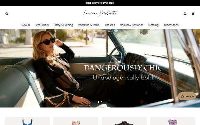 LuneÉclat Fashion storefront