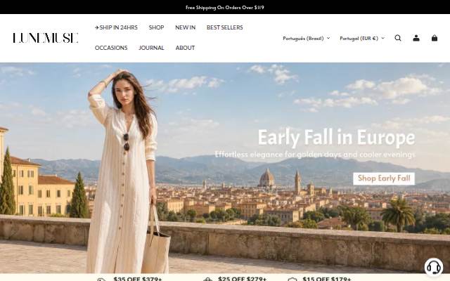 Lunemuse storefront