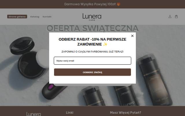 Lunera storefront