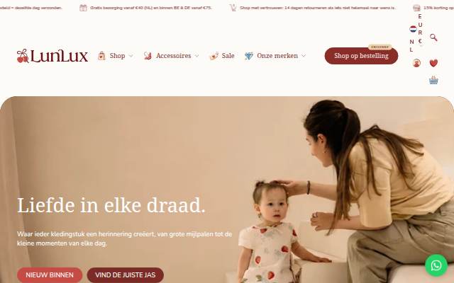 LunLux storefront
