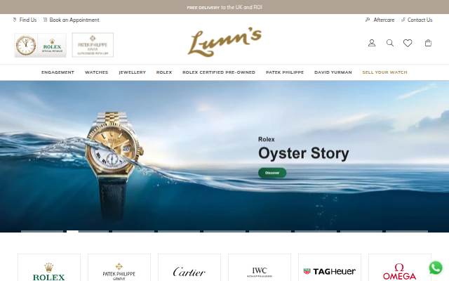 Lunn's Jewellers storefront