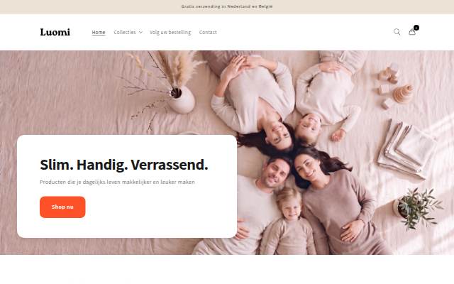 Luomi storefront