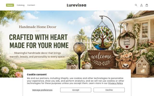 Lurevixea storefront