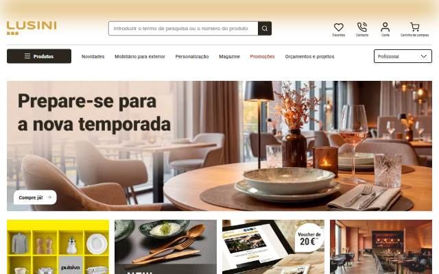 LUSINI storefront
