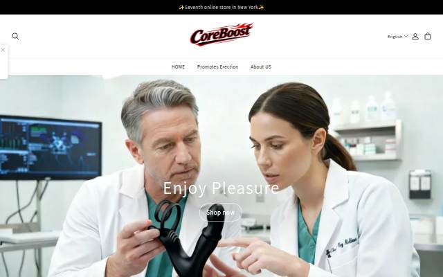 CoreBoost storefront