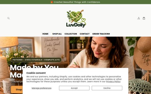 LuvDolly storefront