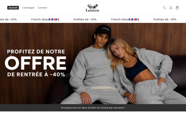 Vitrine de Luverest