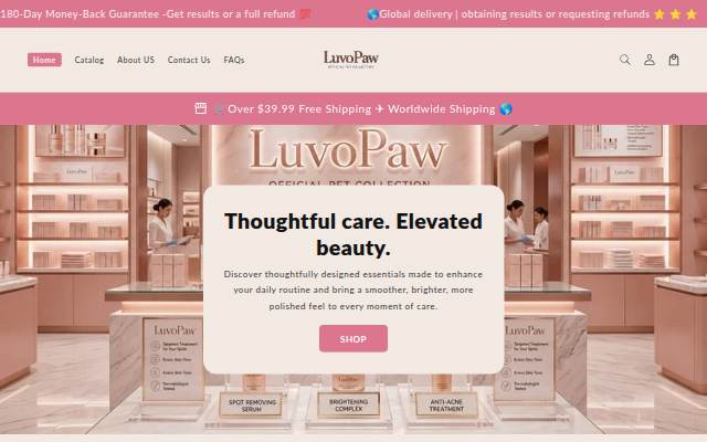 Luvopaw storefront