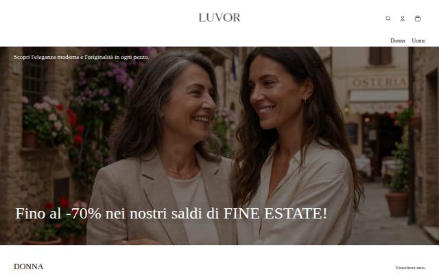 LUVOR storefront