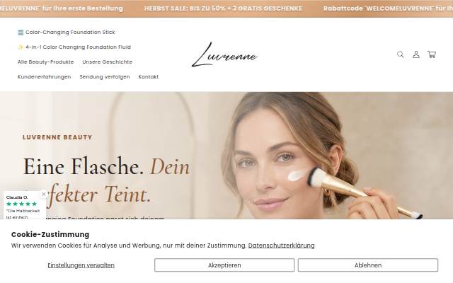 Luvrenne storefront