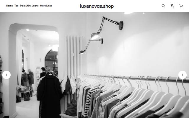 luxenovas.shop storefront