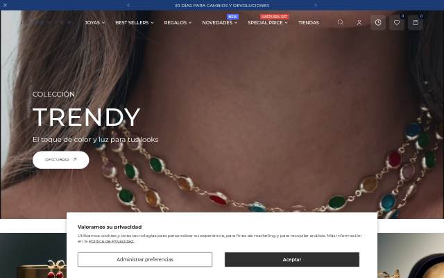 LUXENTER storefront
