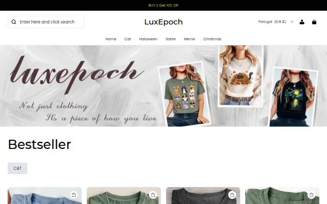 Startseite von LuxEpoch