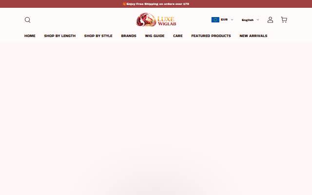 luxewiglab.com storefront