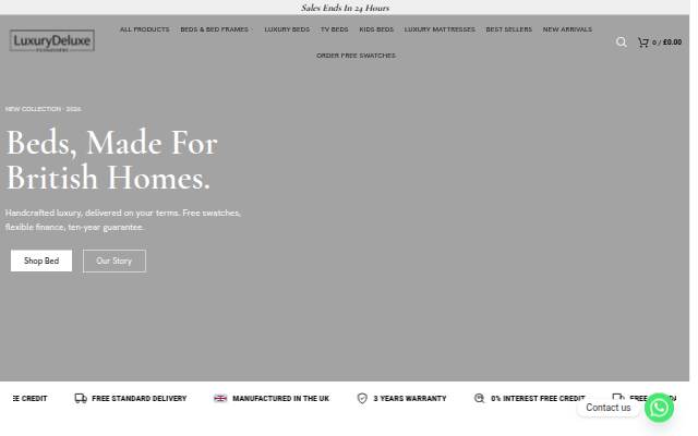 luxurydeluxe.co.uk storefront