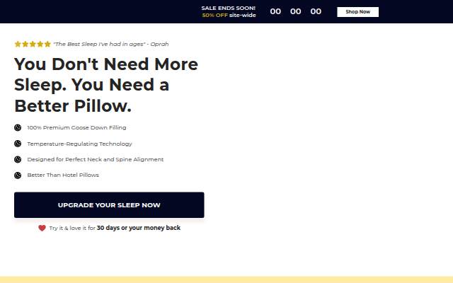 Montra da Luxury Pillow