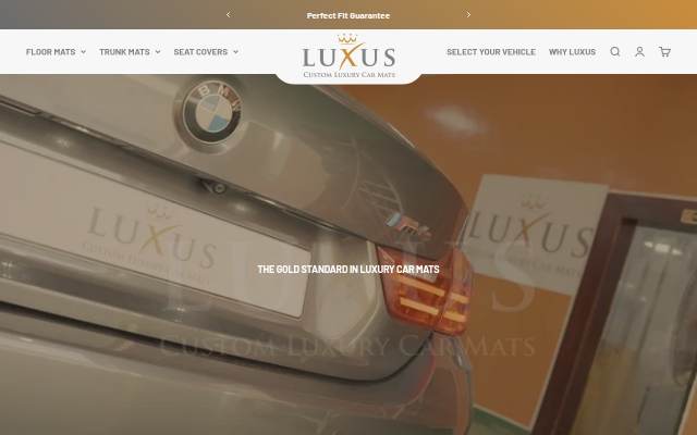 Luxus Car Mats storefront