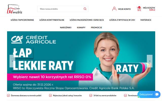LW Meble storefront