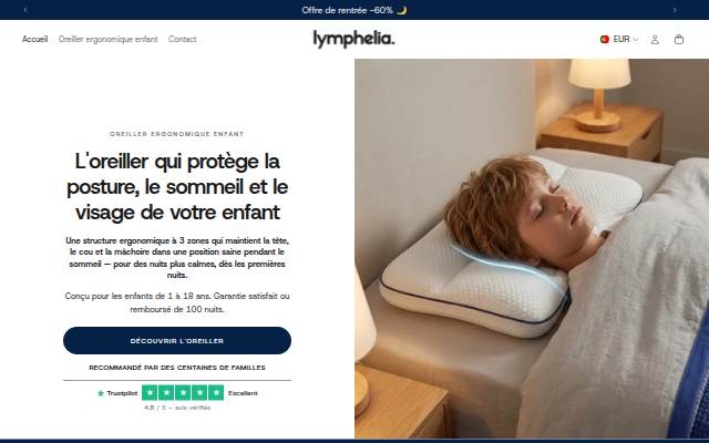 Lymphelia storefront