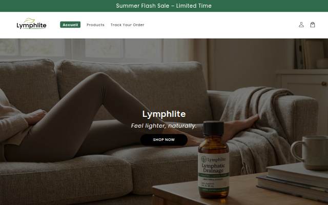 Lymphlite storefront