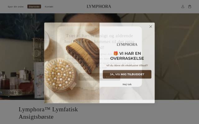 Lymphora™ Danmark storefront