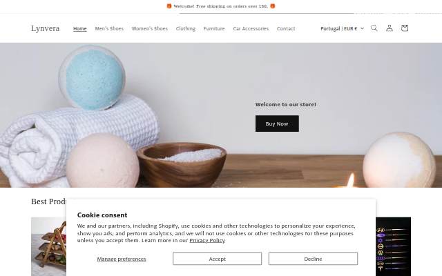 Lynvera storefront