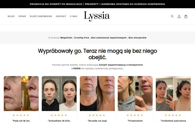 Lyssia storefront