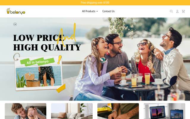 belonyo storefront